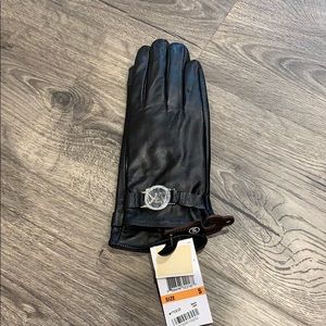 Leather Michael Kors gloves